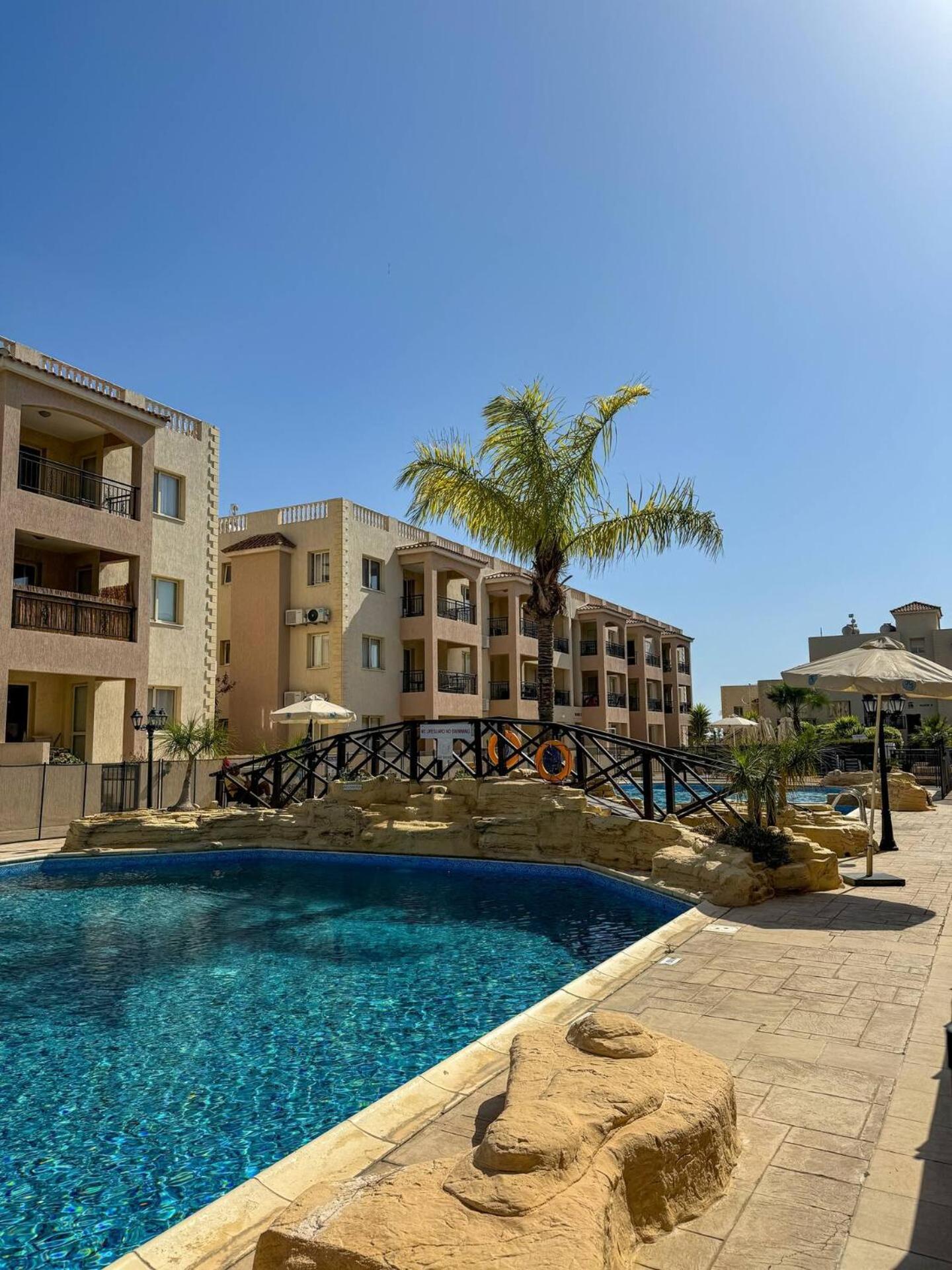 Royal-Seacrest Oasis, Pool-Side Lejlighed Paphos Eksteriør billede